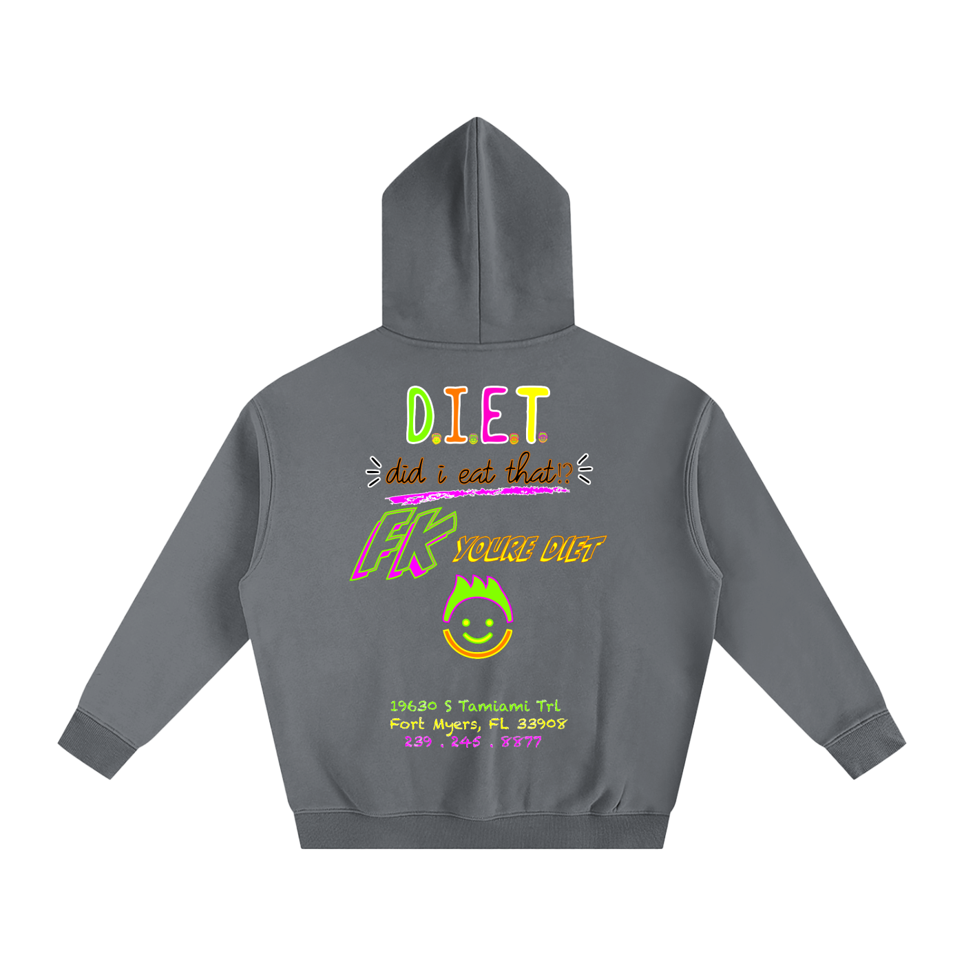 “Did I Eat THAT!?” - Oversize Fleeced Hoodie
