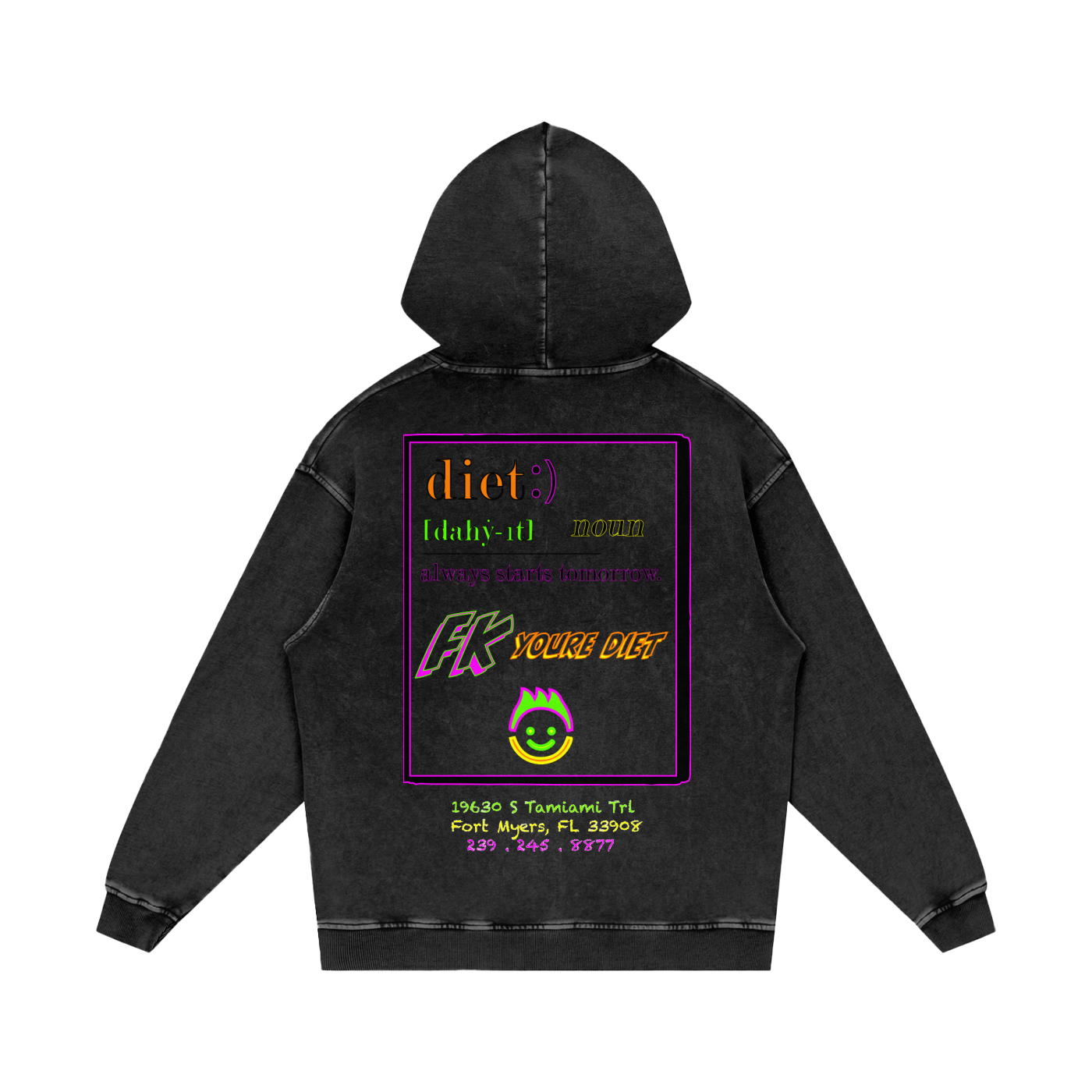 The Definition - Snow Washed Hoodie