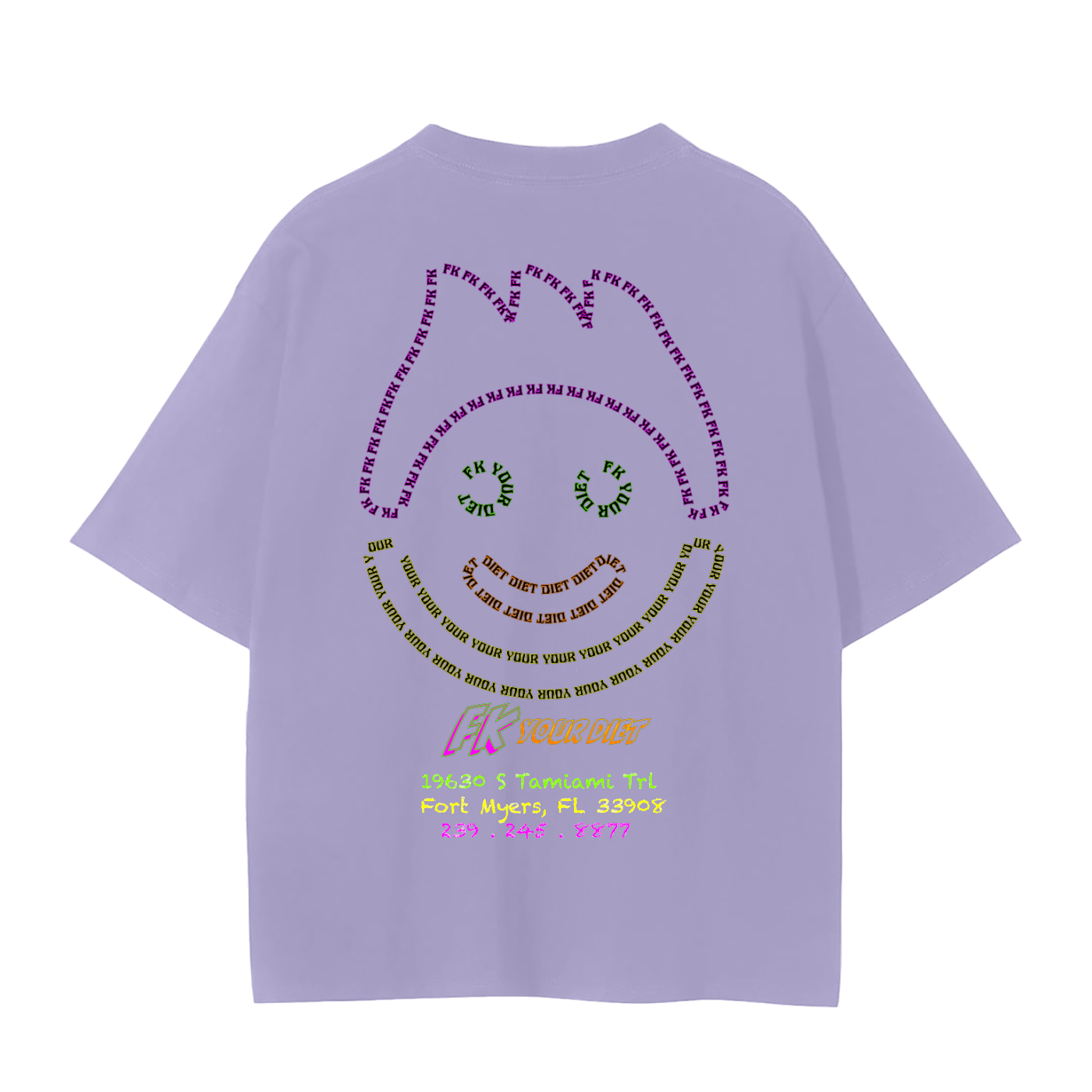 Full Belly Smiley Tee