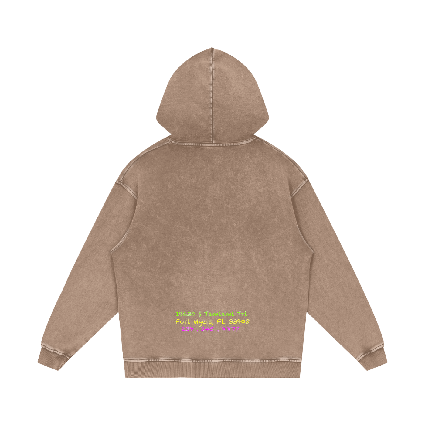 OG FK - Snow Washed Loose Hoodie