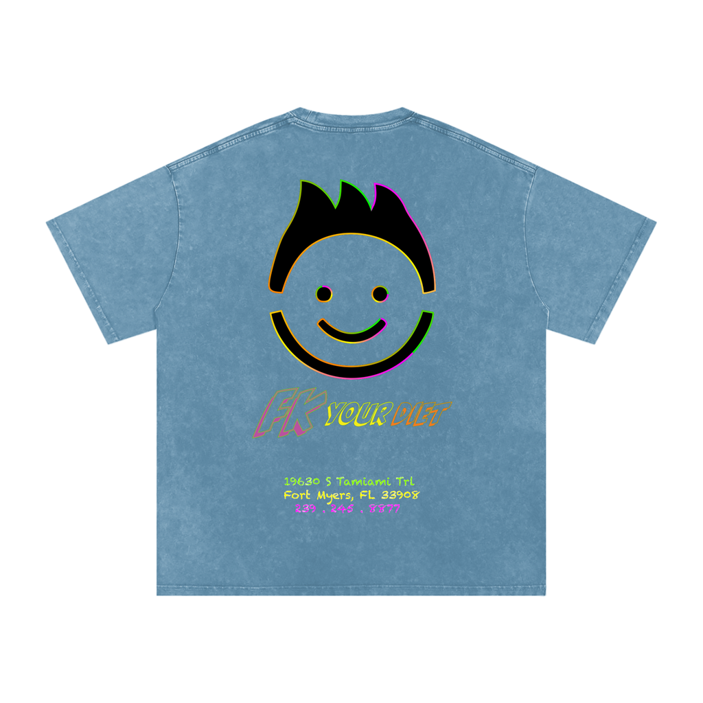"Meals that make you glow" - Oversize Tee