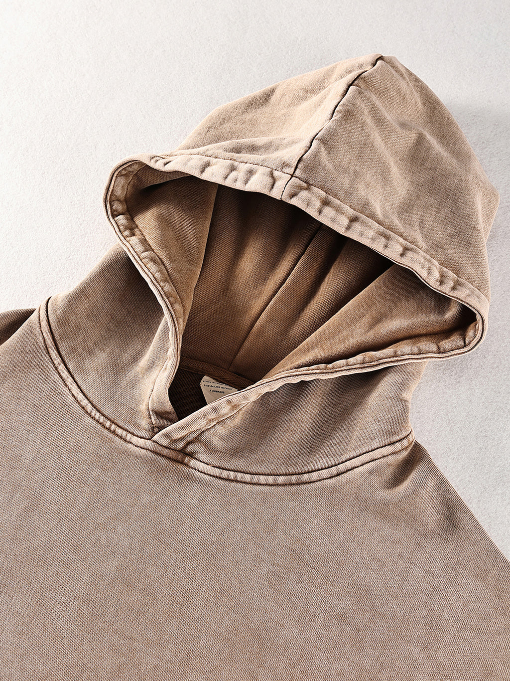 Belly BUSTER - Snow Wash Loose Hoodie